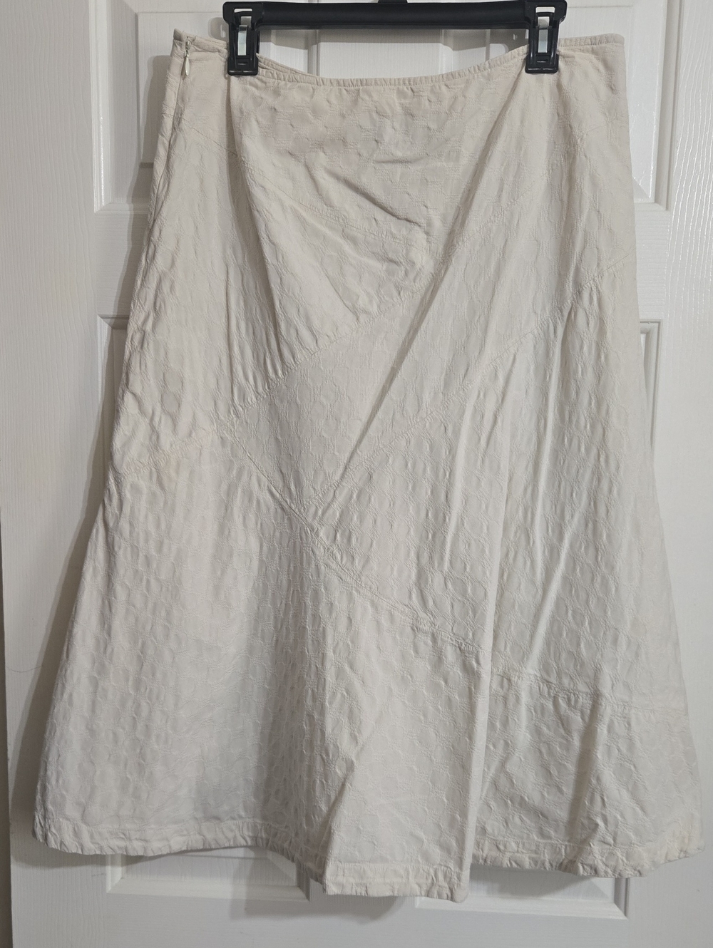 Calvin Klein Jeans Cream A-Line Skirt